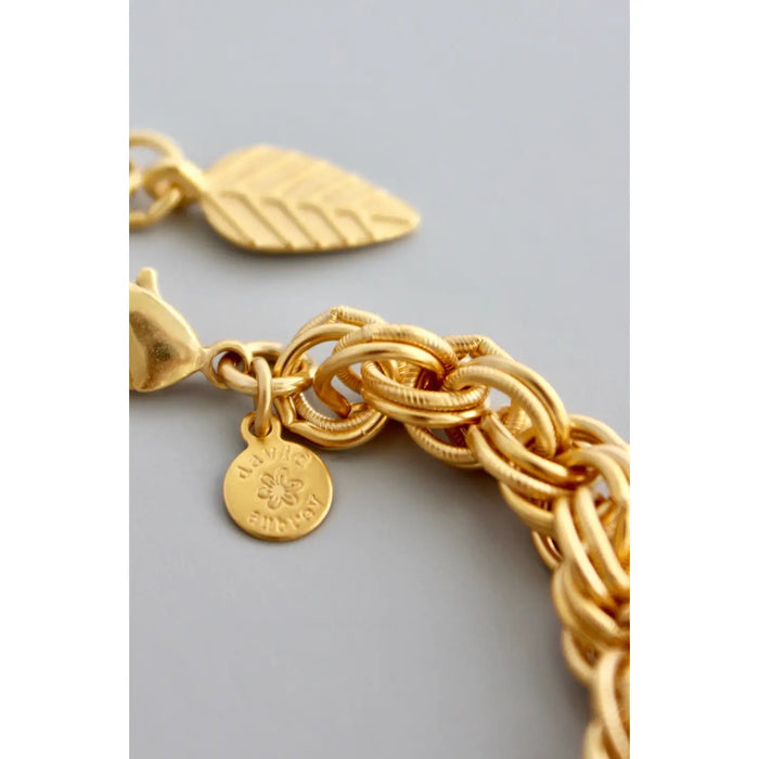 Gold Plated Rope Chain Bracelet