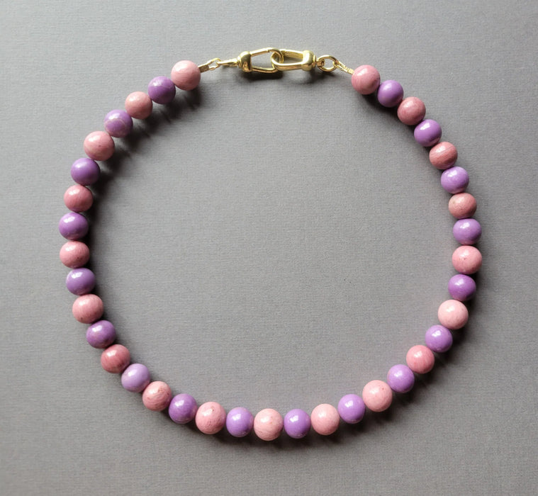 Meredith Waterstraat Rhodonite Necklace