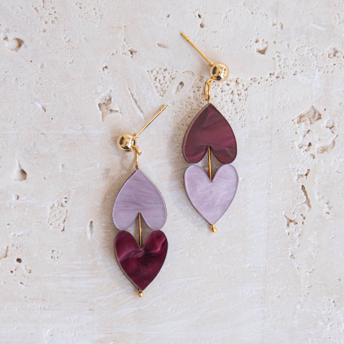 Queen of Hearts Drop Earrings