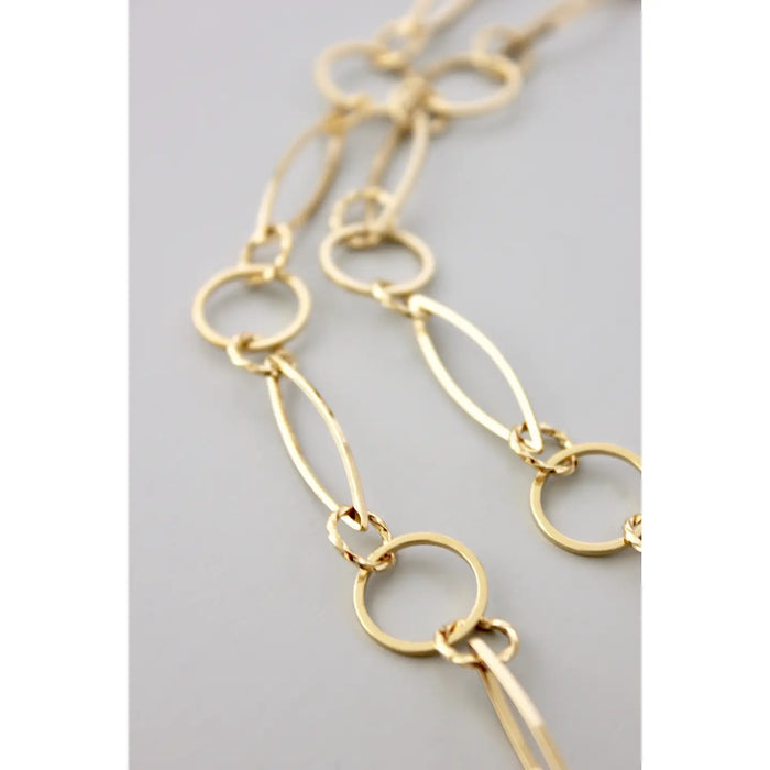 Gold Plated Chain Necklace