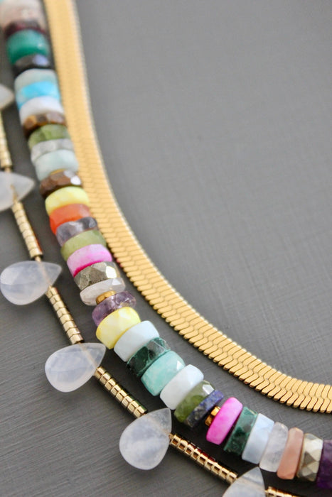 Triple Strand Necklace