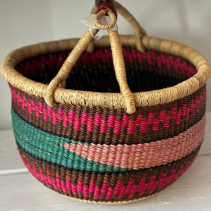 Baba Tree Medium Round Basket