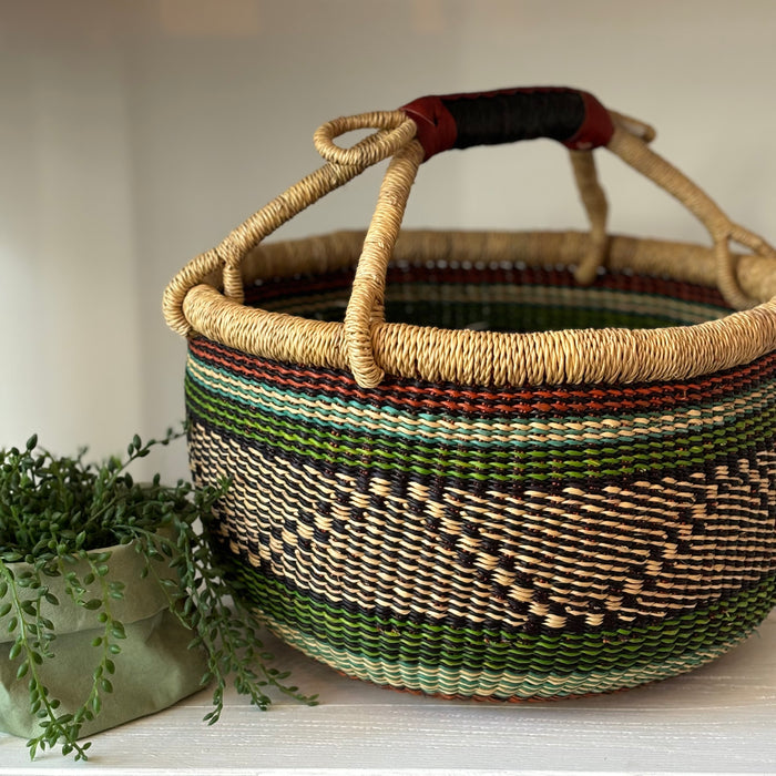 Baba Tree Medium Round Basket