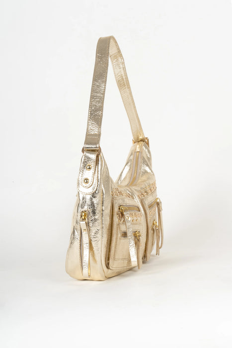 Golden Soho Leather Bag