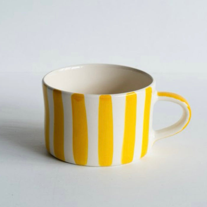 Musango Large Mug Tumeric Stripe