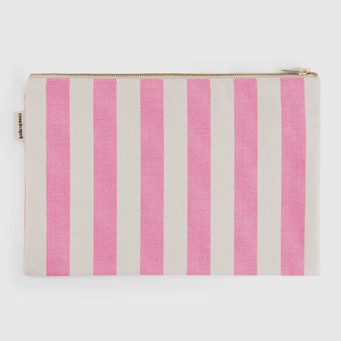 Rose in April Stripe Pouch