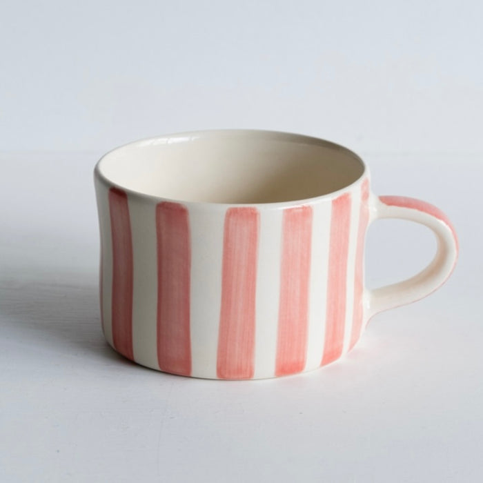 Musango Large Mug Pink Stripe