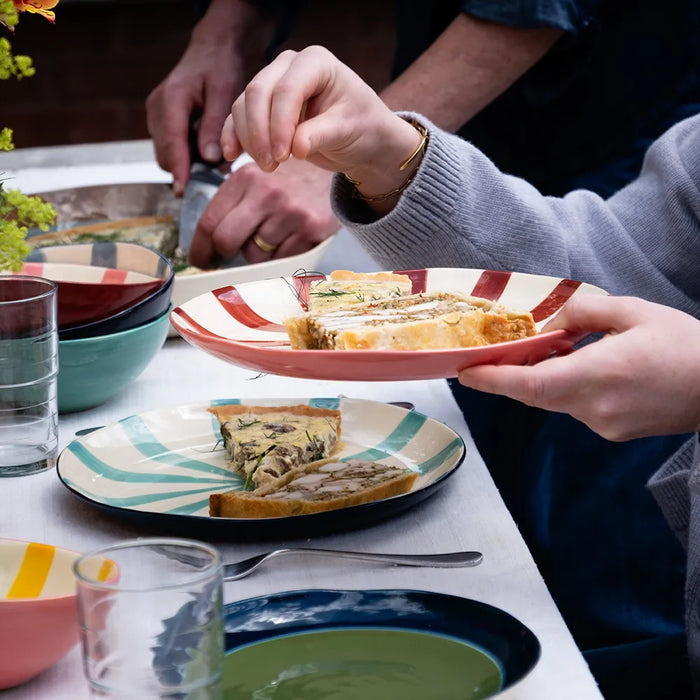 Musango Supper Plate Tundra