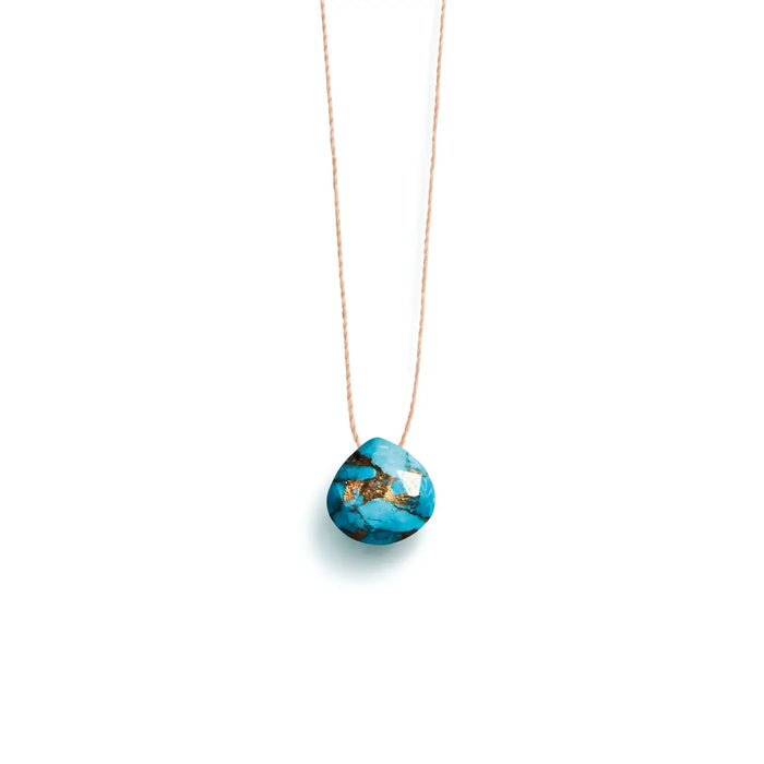 Mohave Turquoise Cord Necklace